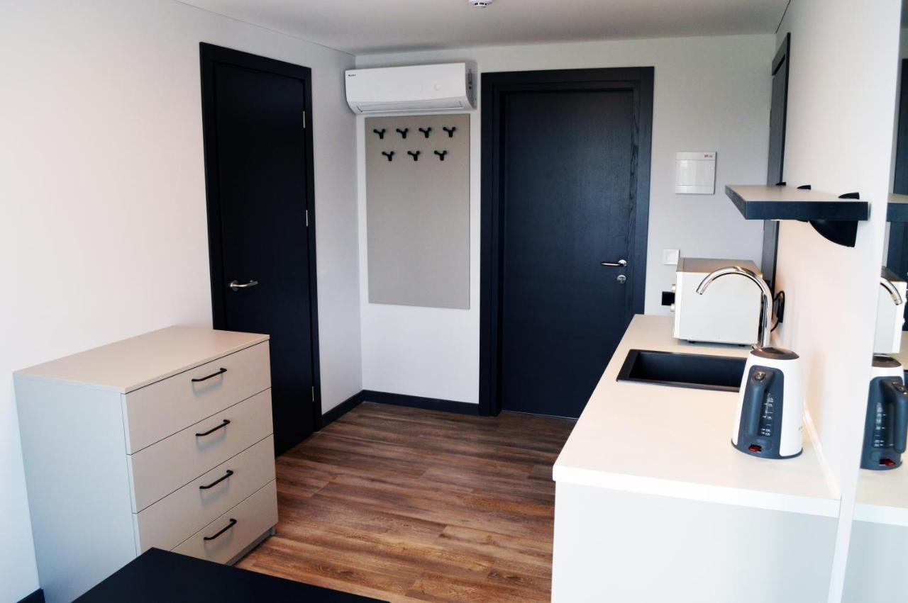 Baltas Gandras Hotell Naisiai Exteriör bild